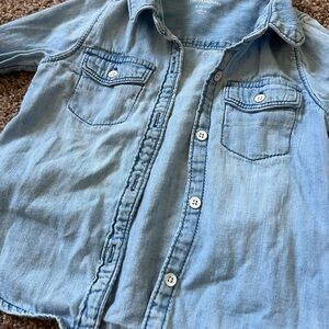 GAP Kids Light Blue Button Down Shirt